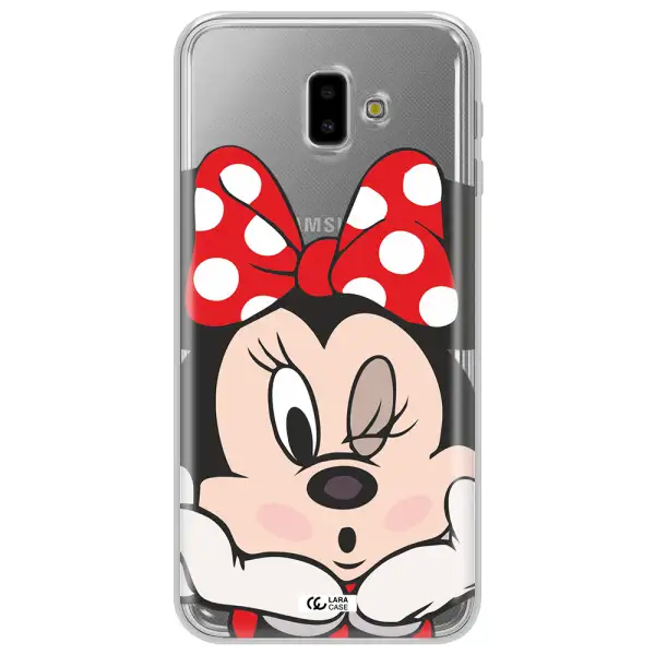 Minnie Mouse Samsung J6 Plus Clear TPU Case