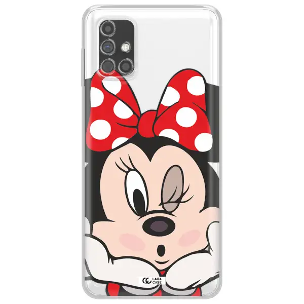Minnie Mouse Samsung M31S Clear TPU Case