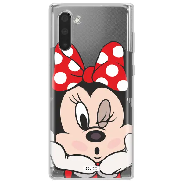 Minnie Mouse Samsung Note 10 Clear TPU Case