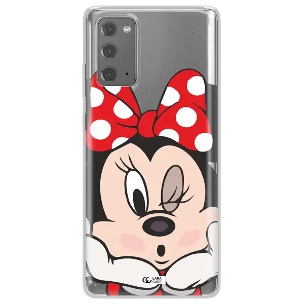Minnie Mouse Samsung Note 20 Clear TPU Case