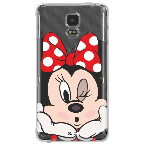 Minnie Mouse Samsung Note 4 Clear TPU Case