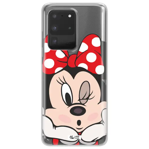 Minnie Mouse Samsung S20 Ultra Clear TPU Case