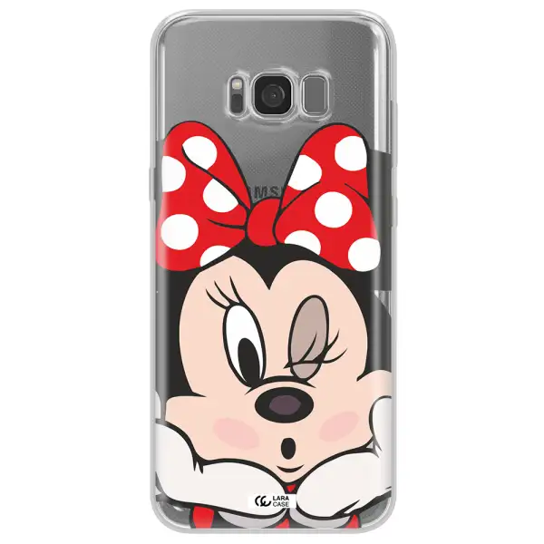 Minnie Mouse Samsung S8 Plus Clear TPU Case