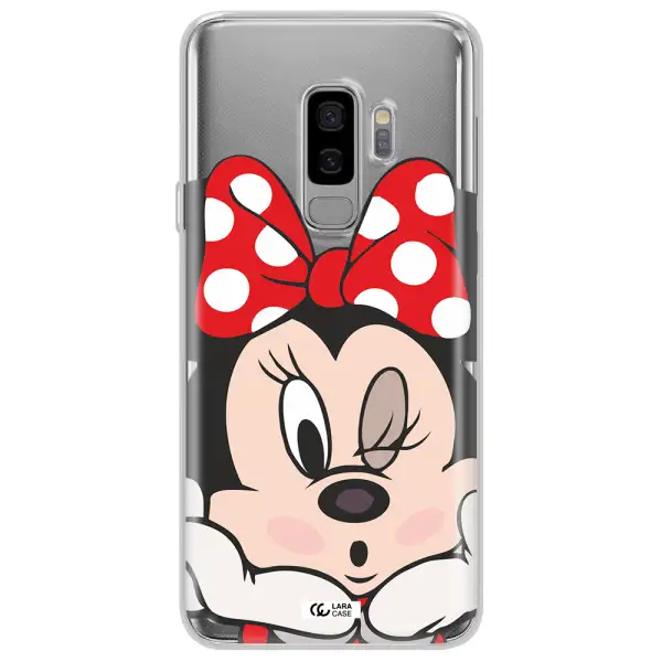 Minnie Mouse Samsung S9 Plus Clear TPU Case