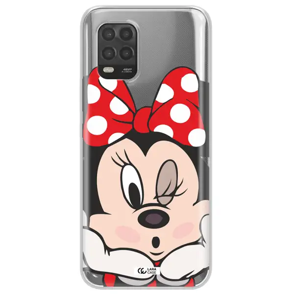 Minnie Mouse Xiaomi Mi 10 Lite Clear TPU Case