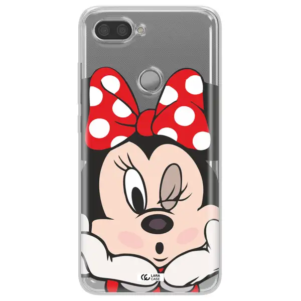 Minnie Mouse Xiaomi Mi 8 Lite Clear TPU Case