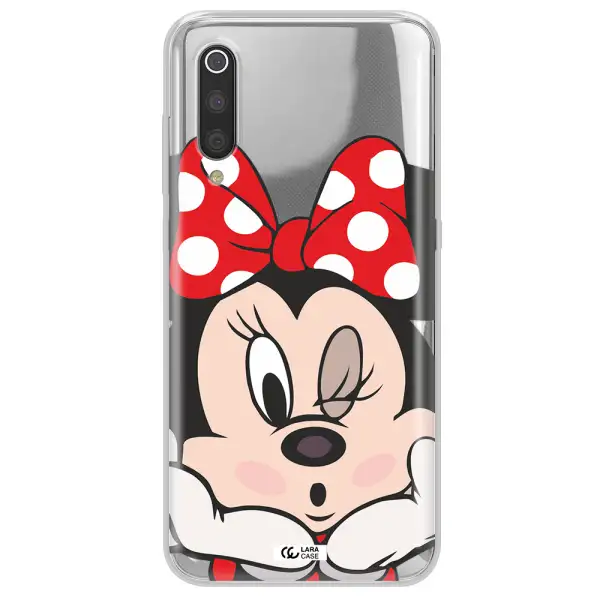 Minnie Mouse Xiaomi Mi 9 Clear TPU Case