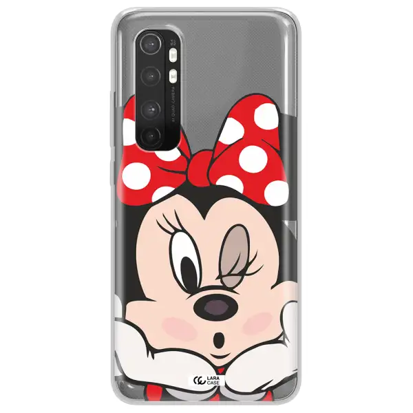 Minnie Mouse Xiaomi Mi Note 10 Lite Clear TPU Case
