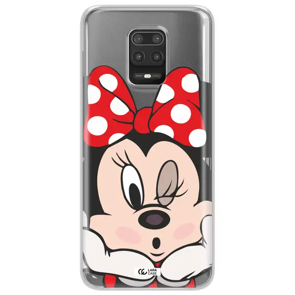 Minnie Mouse Xiaomi Note 9S Clear TPU Case