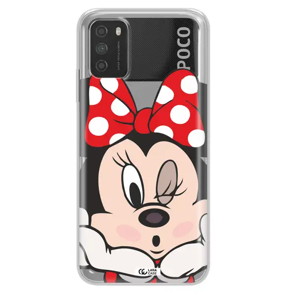 Minnie Mouse Xiaomi Poco M3 Clear TPU Case