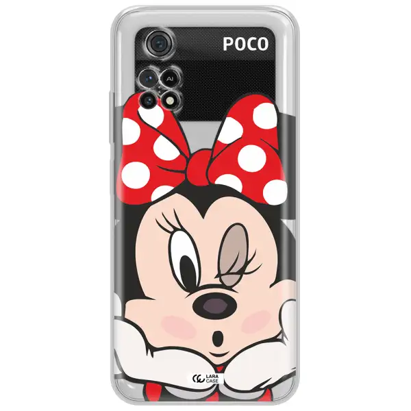 Minnie Mouse Xiaomi Poco M4 Pro 4G Clear Tpu Case