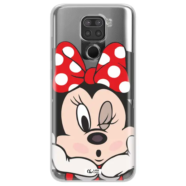 Minnie Mouse Xiaomi Redmi Note 9 Clear TPU Case