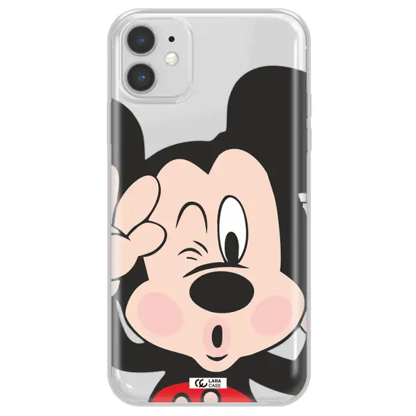 Mickey Mouse Apple iPhone 11 Clear TPU Case