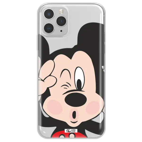 Mickey Mouse Apple iPhone 11 pro max Clear TPU Case
