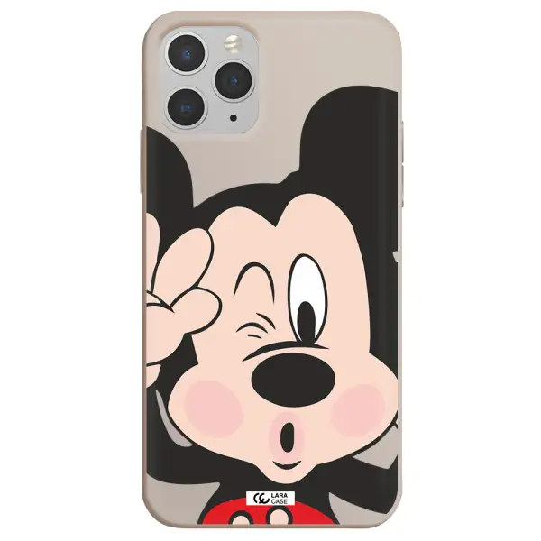 Mickey Mouse Apple iPhone 11 pro max Silicone Stone Case