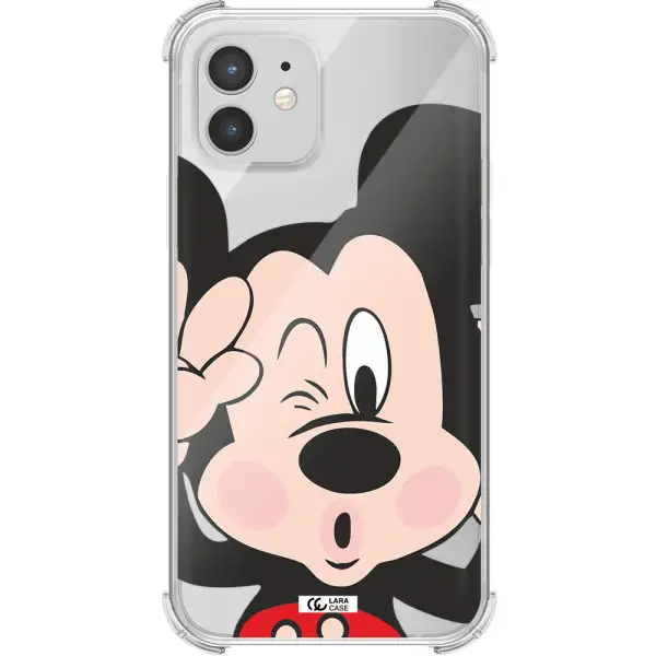 Mickey Mouse Apple iPhone 12 mini Clear PC Case