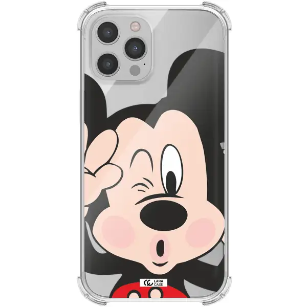 Mickey Mouse Apple iPhone 12 pro Clear PC Case
