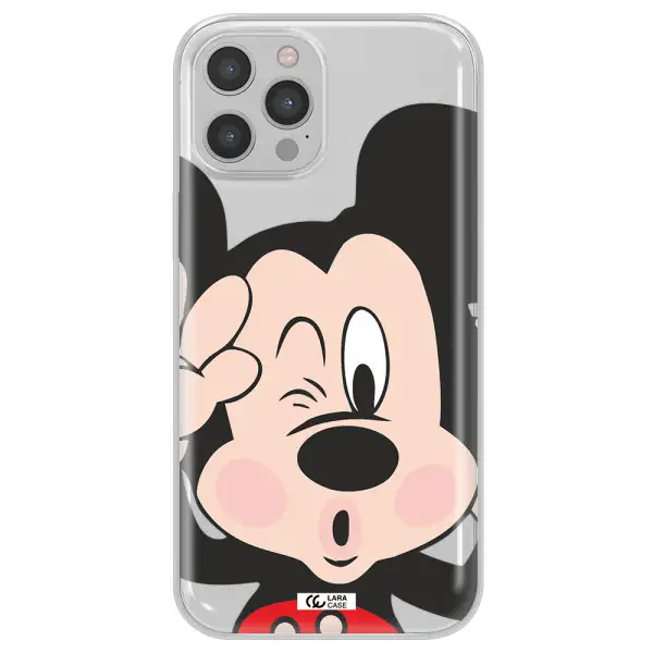 Mickey Mouse Apple iPhone 12 pro Clear TPU Case