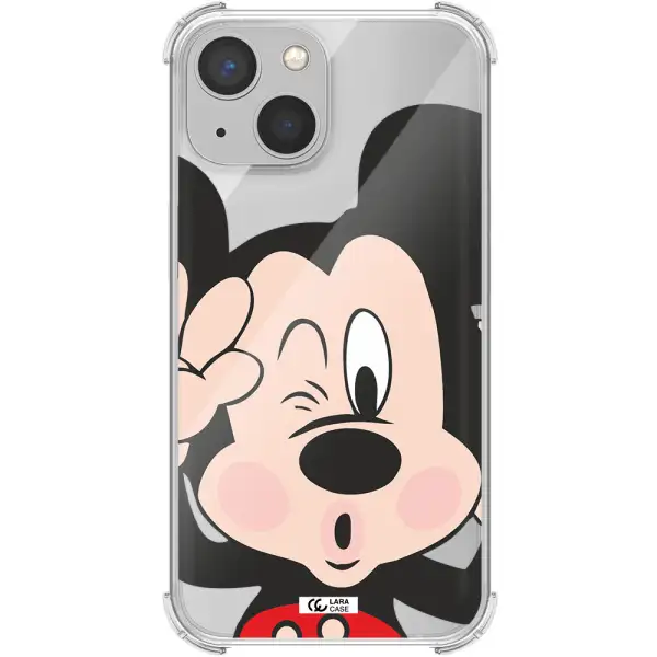 Mickey Mouse Apple iPhone 13 mini Clear PC Case