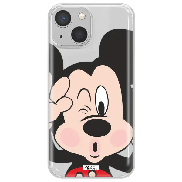 Mickey Mouse Apple iPhone 13 mini Clear TPU Case