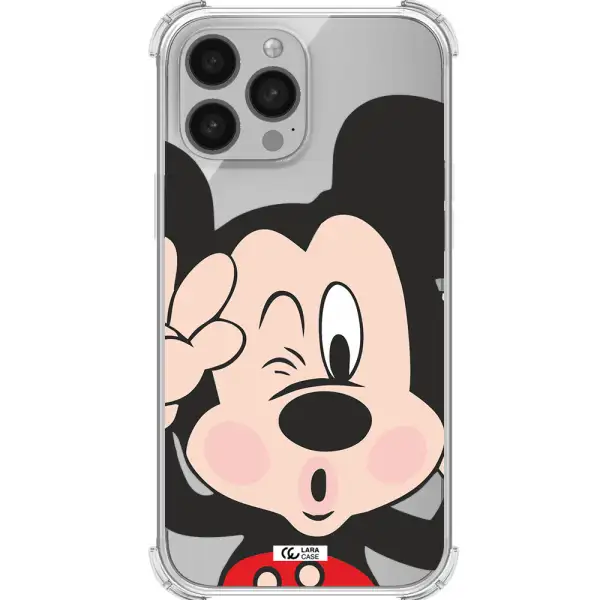Mickey Mouse Apple iPhone 13 Pro Clear PC Case