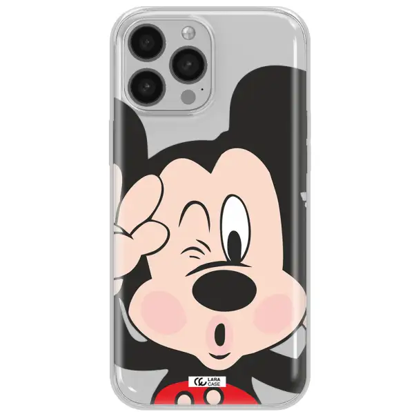 Mickey Mouse Apple iPhone 13 Pro Clear TPU Case