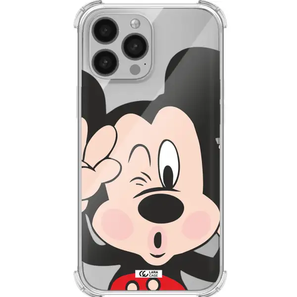 Mickey Mouse Apple iPhone 13 Pro Max Clear PC Case