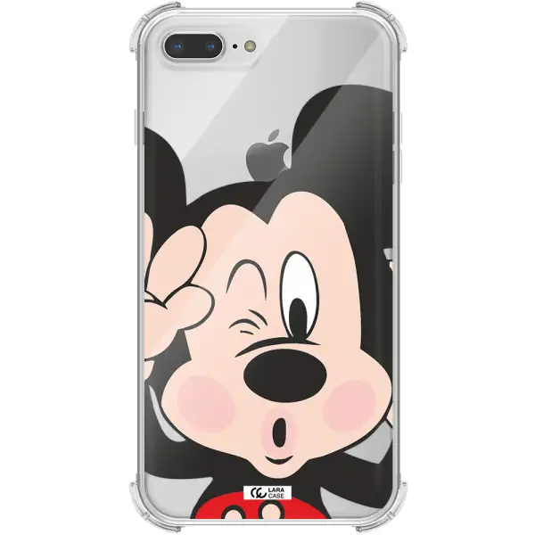 Mickey Mouse Apple iPhone 8 plus Clear PC Case