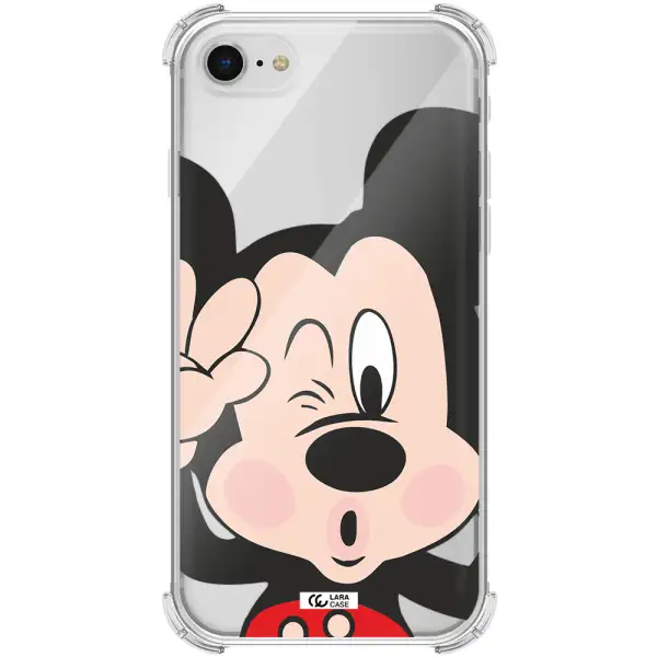 Mickey Mouse Apple iPhone se 2020 Clear PC Case