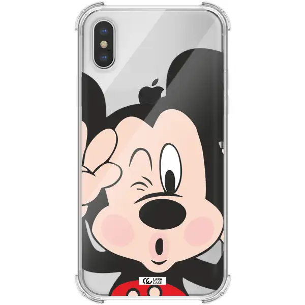 Mickey Mouse Apple iPhone XS max Clear PC Case