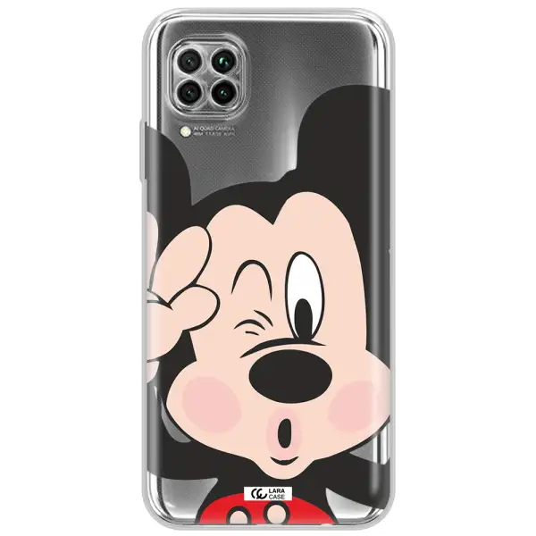 Mickey Mouse Huawei Nova 7I Clear Tpu Case