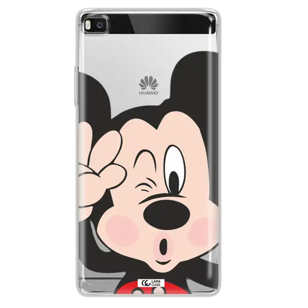 Mickey Mouse Huawei P8 Clear TPU Case