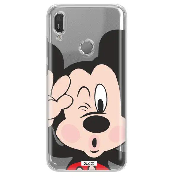 Mickey Mouse Huawei Y6 2019 Clear TPU Case