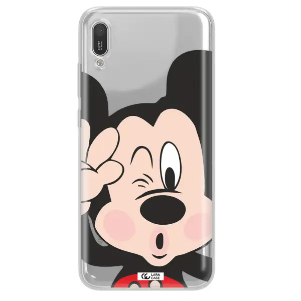 Mickey Mouse Huawei Y6 Pro 2019 Clear TPU Case