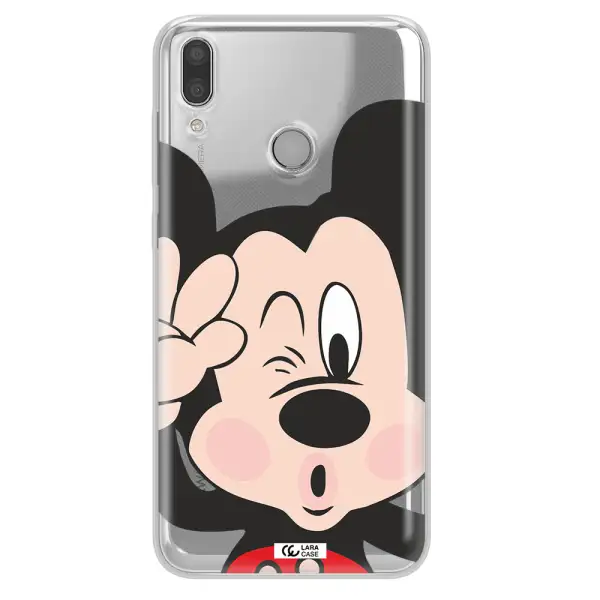 Mickey Mouse Huawei Y7 2019 Clear TPU Case