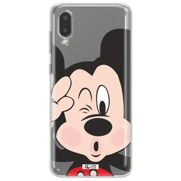 Mickey Mouse Samsung A02 Clear TPU Case