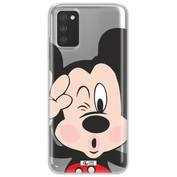 Mickey Mouse Samsung A03S Clear TPU Case