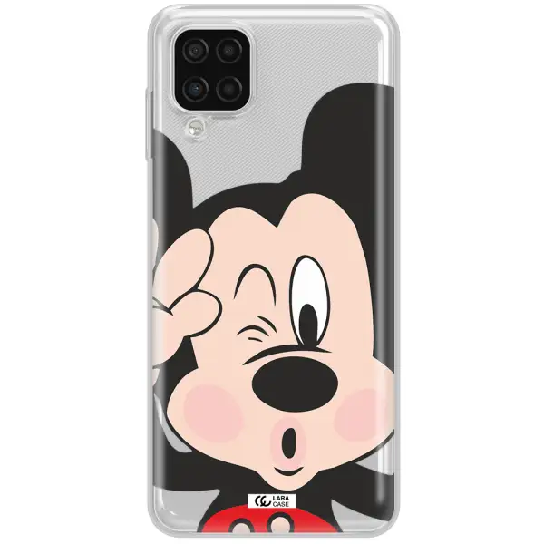 Mickey Mouse Samsung A12 4g Clear TPU Case
