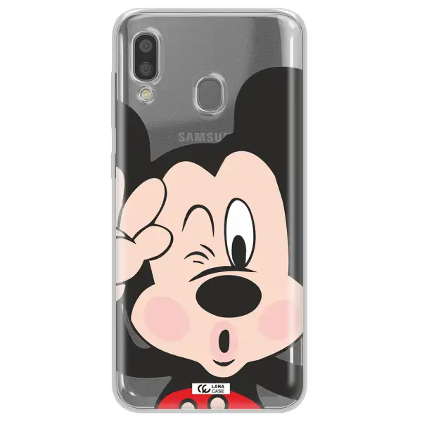 Mickey Mouse Samsung A20 Clear TPU Case