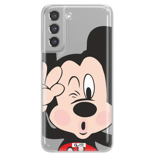 Mickey Mouse Samsung A21 Fe Clear TPU Case