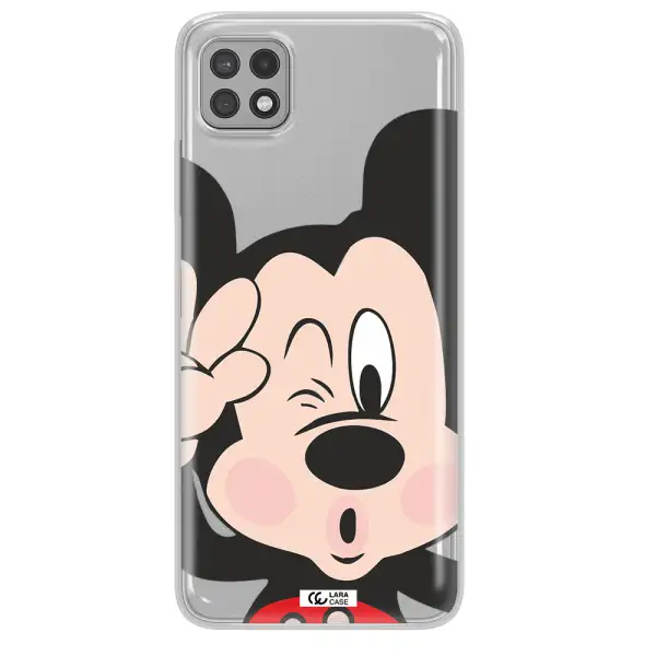 Mickey Mouse Samsung A22 5g Clear TPU Case