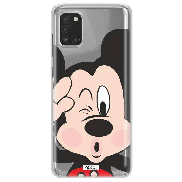 Mickey Mouse Samsung A31 Clear TPU Case