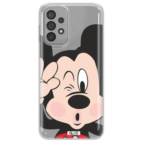 Mickey Mouse Samsung A33 Clear TPU Case