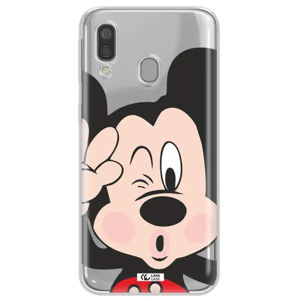 Mickey Mouse Samsung A40 Clear TPU Case