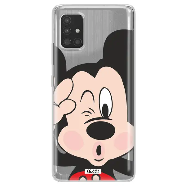 Mickey Mouse Samsung A51 Clear TPU Case