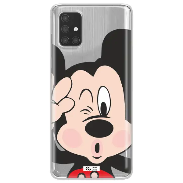 Mickey Mouse Samsung A71 Clear TPU Case