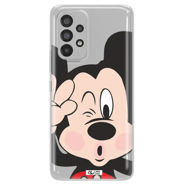 Mickey Mouse Samsung A73 Clear TPU Case