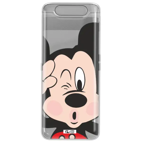Mickey Mouse Samsung A80 Clear TPU Case