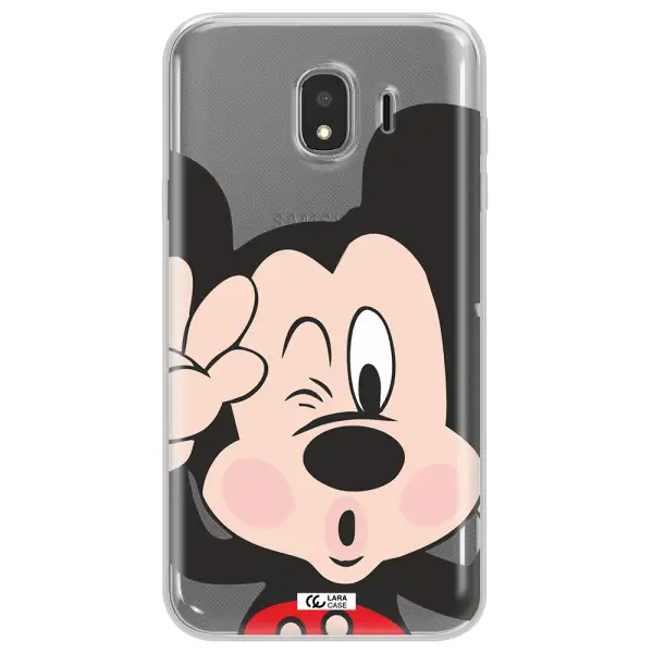 Mickey Mouse Samsung J4 Clear TPU Case