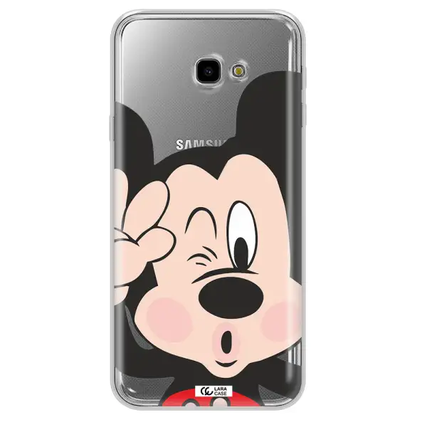Mickey Mouse Samsung J4 Plus Clear TPU Case
